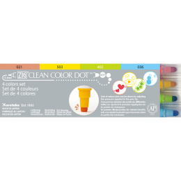 Clean Color DOT Pen 4er-set in der Gruppe Stifte / Künstlerstifte / Marker bei Pen Store (135667)