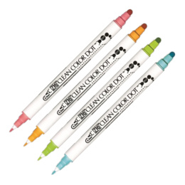 Clean Color DOT Pen 4er-set in der Gruppe Stifte / Künstlerstifte / Marker bei Pen Store (135667)