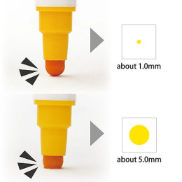 Clean Color DOT Pen 4er-set in der Gruppe Stifte / Künstlerstifte / Marker bei Pen Store (135667)