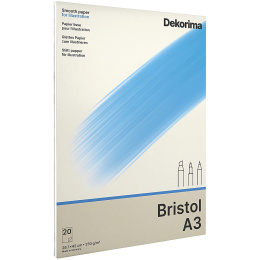 Bristol Paper A3 in der Gruppe Papier & Blöcke / Künstlerblöcke / Zeichen- und Skizzenblöcke bei Pen Store (135670)