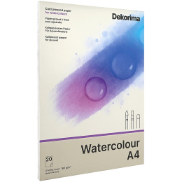 Watercolour Pad 165g A4 in der Gruppe Papier & Blöcke / Künstlerblöcke / Aquarellpapier bei Pen Store (135678)