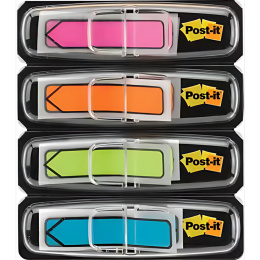 Post-it Index Reiter Pfeil 11,9×43,2 mm 4 Neonfarben in der Gruppe Papier & Blöcke / Schreiben und Notizen / Post-it und Notizblöcke bei Pen Store (135696)
