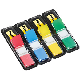 Post-it Indexreiter 11,9 x 43,1 mm 4 Farben Set 1 in der Gruppe Papier & Blöcke / Schreiben und Notizen / Post-it und Notizblöcke bei Pen Store (135697)