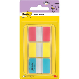 Post-it Indexreiter 25,4 x 38,1 mm Strong, 3 Farben in der Gruppe Papier & Blöcke / Schreiben und Notizen / Post-it und Notizblöcke bei Pen Store (135701)