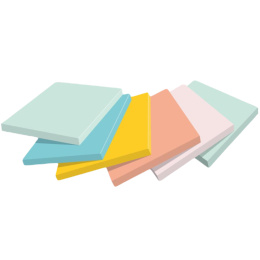 Post-it 76x127 Farbmix Beachside 6er-Pack in der Gruppe Papier & Blöcke / Schreiben und Notizen / Post-it und Notizblöcke bei Pen Store (135710)