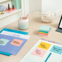Post-it 76x127 Farbmix Beachside 6er-Pack in der Gruppe Papier & Blöcke / Schreiben und Notizen / Post-it und Notizblöcke bei Pen Store (135710)