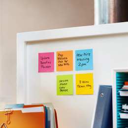 Post-it Super Sticky 76x127 Farbmix Energetic 6er-Pack in der Gruppe Papier & Blöcke / Schreiben und Notizen / Post-it und Notizblöcke bei Pen Store (135711)