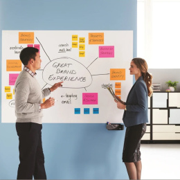 Post‑it Super Sticky 152×101 Meeting Farbenmix Neon 4er‑Pack in der Gruppe Papier & Blöcke / Schreiben und Notizen / Post-it und Notizblöcke bei Pen Store (135734)