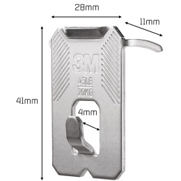 Claw Bilderhaken für Gipswand 20 kg 2er-Pack in der Gruppe Basteln & Hobby / Organisieren / Rahmen / Bilderaufhängung bei Pen Store (135737)