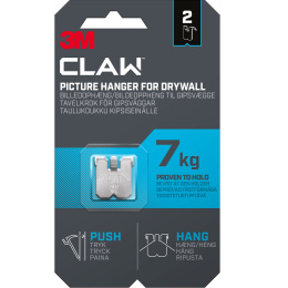 Claw Bilderhaken für Gipswand 7 kg 2er-Pack in der Gruppe Basteln & Hobby / Organisieren / Rahmen / Bilderaufhängung bei Pen Store (135740)