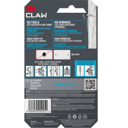 Claw Bilderhaken für Gipswand 7 kg 2er-Pack in der Gruppe Basteln & Hobby / Organisieren / Rahmen / Bilderaufhängung bei Pen Store (135740)
