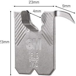 Claw Bilderhaken für Gipswand 7 kg 4er-Pack in der Gruppe Basteln & Hobby / Organisieren / Rahmen / Bilderaufhängung bei Pen Store (135741)
