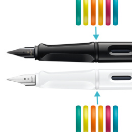 Safari All White Set Medium in der Gruppe Stifte / Fine Writing / Füllfederhalter bei Pen Store (135752)