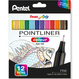 Pointliner Colour 12er-Set in der Gruppe Stifte / Künstlerstifte / Filzstifte bei Pen Store (135771)