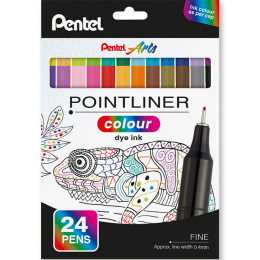 Pointliner Colour 24er-Set in der Gruppe Stifte / Künstlerstifte / Filzstifte bei Pen Store (135773)