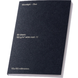 Notepad - Moonlight Blue in der Gruppe Papier & Blöcke / Schreiben und Notizen / Notizbücher bei Pen Store (135781)