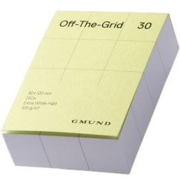 Off-The-Grid 30 - Lime in der Gruppe Papier & Blöcke / Schreiben und Notizen / Notizblock und Notizhefte bei Pen Store (135786)