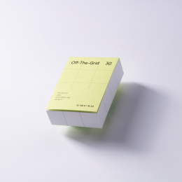 Off-The-Grid 30 - Lime in der Gruppe Papier & Blöcke / Schreiben und Notizen / Notizblock und Notizhefte bei Pen Store (135786)