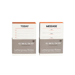 Letterpress Notes Set in der Gruppe Papier & Blöcke / Schreiben und Notizen / Post-it und Notizblöcke bei Pen Store (135793)