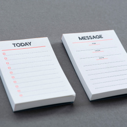 Letterpress Notes Set in der Gruppe Papier & Blöcke / Schreiben und Notizen / Post-it und Notizblöcke bei Pen Store (135793)