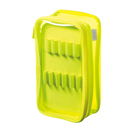 Federmäppchen Transparent Gelb in der Gruppe Stifte / Schreibwaren / Schreibetuis und weitere Etuis bei Pen Store (135796)