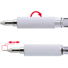 Druckbleistift MS01 0,5 mm Schwarz in der Gruppe Stifte / Schreiben / Druckbleistift bei Pen Store (135821)