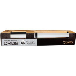 CR02 Gel Roller Silber in der Gruppe Stifte / Fine Writing / Tintenroller bei Pen Store (135832)