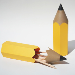 Stifthalter Bleistift Gelb in der Gruppe Basteln & Hobby / Organisieren / Heimbüro bei Pen Store (135848)