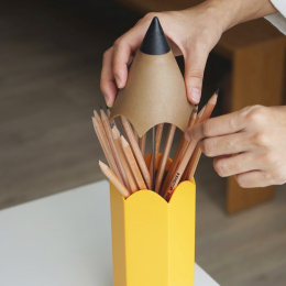 Stifthalter Bleistift Gelb in der Gruppe Basteln & Hobby / Organisieren / Heimbüro bei Pen Store (135848)