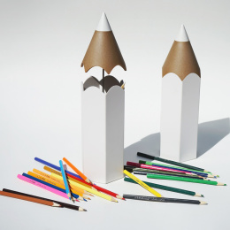 Stifthalter Bleistift Weiß in der Gruppe Basteln & Hobby / Organisieren / Heimbüro bei Pen Store (135849)