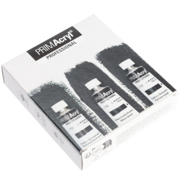 PRIMAcryl Acrylfarbe 35 ml Schwarz 3er-Set in der Gruppe Künstlerbedarf / Künstlerfarben / Acrylfarbe bei Pen Store (136016)