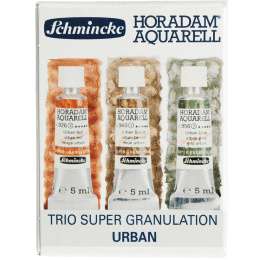 Horadam Super Granulation Set Urban in der Gruppe Künstlerbedarf / Künstlerfarben / Aquarell / Aquarellfarbe in der Tube bei Pen Store (136017)