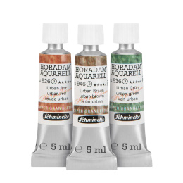 Horadam Super Granulation Set Urban in der Gruppe Künstlerbedarf / Künstlerfarben / Aquarell / Aquarellfarbe in der Tube bei Pen Store (136017)