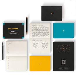 Bullet Journal Pocket 3er-Pack Turquoise25 in der Gruppe Papier & Blöcke / Schreiben und Notizen / Notizblock und Notizhefte bei Pen Store (136020)