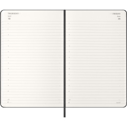 Kalender 12M Daily 2026 Hardcover Large Black in der Gruppe Papier & Blöcke / Kalender und Terminkalender / 12 Monate Tageskalender bei Pen Store (136081)