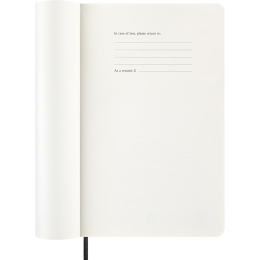 Kalender 12M Daily 2026 Softcover Large Black in der Gruppe Papier & Blöcke / Kalender und Terminkalender / 12 Monate Tageskalender bei Pen Store (136082)