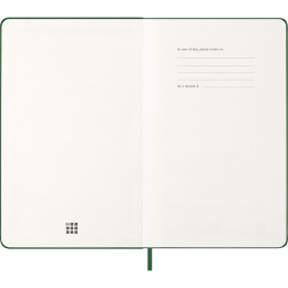 Kalender 12M Daily 2026 Hardcover Large Myrtle Green in der Gruppe Papier & Blöcke / Kalender und Terminkalender / 12 Monate Tageskalender bei Pen Store (136083)