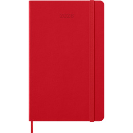 Kalender 12M Daily 2026 Hardcover Large Red in der Gruppe Papier & Blöcke / Kalender und Terminkalender / 12 Monate Tageskalender bei Pen Store (136084)