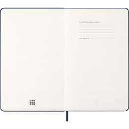 Kalender 12M Daily 2026 Hardcover Large Sapphire Blue in der Gruppe Papier & Blöcke / Kalender und Terminkalender / 12 Monate Tageskalender bei Pen Store (136086)