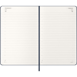 Kalender 12M Daily 2026 Hardcover Large Sapphire Blue in der Gruppe Papier & Blöcke / Kalender und Terminkalender / 12 Monate Tageskalender bei Pen Store (136086)