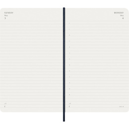 Kalender 12M Daily 2026 Softcover Large Sapphire Blue in der Gruppe Papier & Blöcke / Kalender und Terminkalender / 12 Monate Tageskalender bei Pen Store (136087)