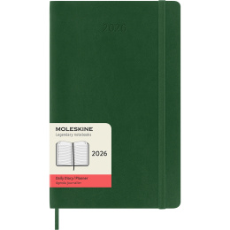 Kalender 12M Daily 2026 Softcover Large Myrtle Green in der Gruppe Papier & Blöcke / Kalender und Terminkalender / 12 Monate Tageskalender bei Pen Store (136088)