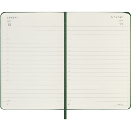 Kalender 12M Daily 2026 Hardcover Pocket Myrtle Green in der Gruppe Papier & Blöcke / Kalender und Terminkalender / 12 Monate Tageskalender bei Pen Store (136092)