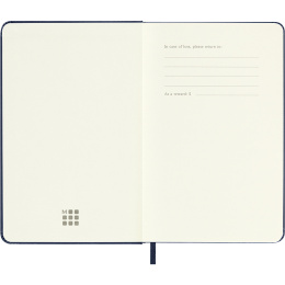 Kalender 12M Daily 2026 Hardcover Pocket Sapphire Blue in der Gruppe Papier & Blöcke / Kalender und Terminkalender / 12 Monate Tageskalender bei Pen Store (136095)