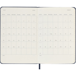 Kalender 12M Daily 2026 Hardcover Pocket Sapphire Blue in der Gruppe Papier & Blöcke / Kalender und Terminkalender / 12 Monate Tageskalender bei Pen Store (136095)