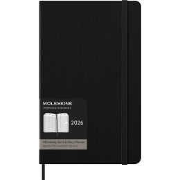 Kalender 12M Weekly Vertical PRO 2026 Hardcover Large Black in der Gruppe Papier & Blöcke / Kalender und Terminkalender / 12 Monate Tageskalender bei Pen Store (136100)