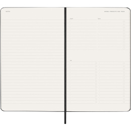 Kalender 12M Weekly Vertical PRO 2026 Hardcover Large Black in der Gruppe Papier & Blöcke / Kalender und Terminkalender / 12 Monate Tageskalender bei Pen Store (136100)