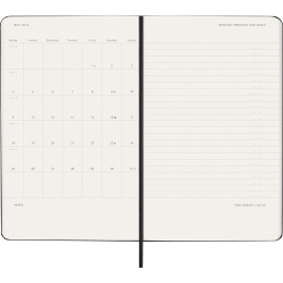 Kalender 12M Weekly Vertical PRO 2026 Hardcover Large Black in der Gruppe Papier & Blöcke / Kalender und Terminkalender / 12 Monate Tageskalender bei Pen Store (136100)