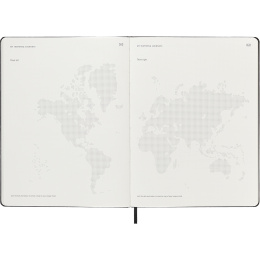 Kalender 12M M+ Digital Planner Weekly Vertical 2026 XL Black in der Gruppe Papier & Blöcke / Kalender und Terminkalender / 12 Monate Tageskalender bei Pen Store (136102)