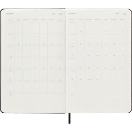 Kalender 12M M+ Digital Planner Weekly Note 2026 Large Black in der Gruppe Papier & Blöcke / Kalender und Terminkalender / 12 Monate Tageskalender bei Pen Store (136103)